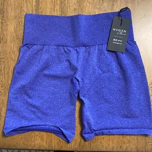 Electric blue pro shorts